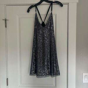 Intimately Free People Sequin Mini Slip Dress